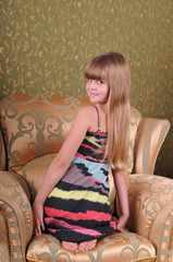 Smiling girl portrait