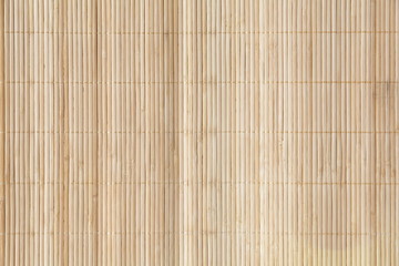 Bamboo brown straw mat as abstract texture