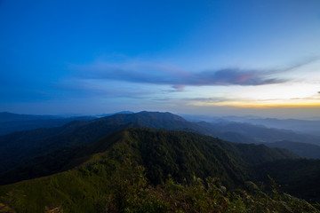 Fototapeta premium Colorful Clouds at Dawn