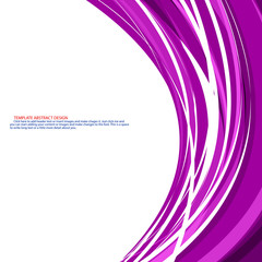 Color of Curve abstract background
