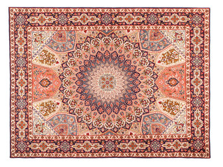 Rug. Classic Arabic Pattern. Asian Carpet Texture - 65539740