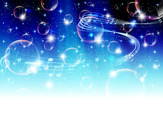 音符　楽譜　背景