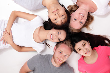 Happy Group of friends