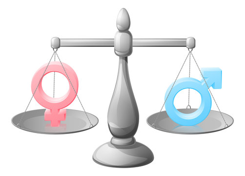 Gender symbol scales