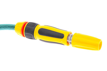 Watering Hose Nozzle Isolated on White Background