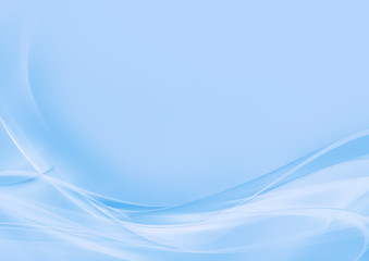 Abstract luminous blue and black background