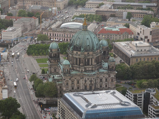 Berlin aerial view