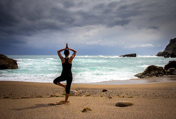Yoga woman
