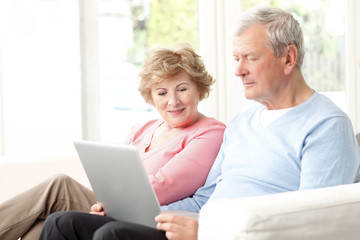 Portrait of senior coupl