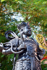 Chinese god warrior statue or Four Heavenly Kings