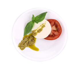 Caprese salad.
