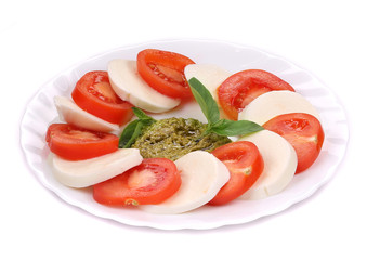 Caprese salad.