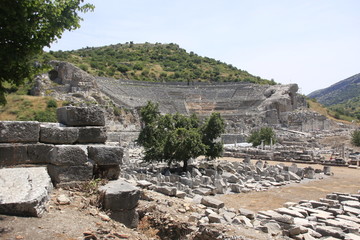Fototapeta na wymiar ruines wyborem Ephese