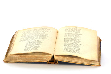 Obraz premium open old book