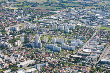 Obraz premium Vues aériennes