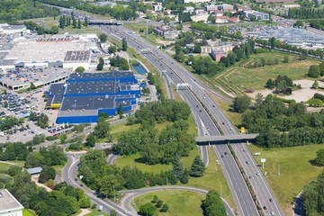 Vues a&eacute;riennes