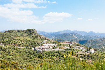 Fototapeta na wymiar Kreta - Griechenland - Berge von Amigdali