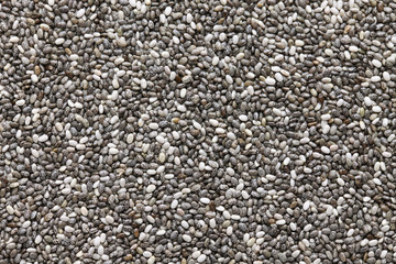 background of chia seeds