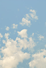 Fototapeta na wymiar Clound in blue sky