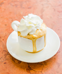 Coffee whipping cream