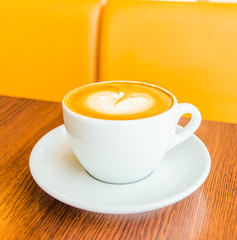Latte coffee