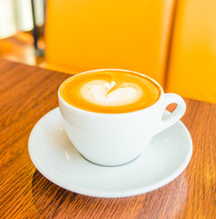 Latte coffee