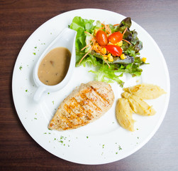 Grilled chicken breast