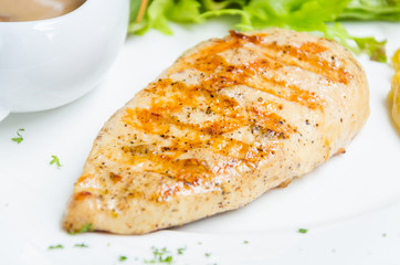 Grilled chicken breast