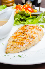 Grilled chicken breast