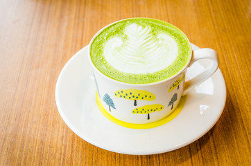 Green tea latte