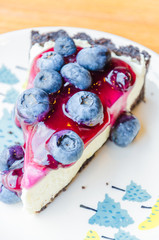 Blueberry cheesecake