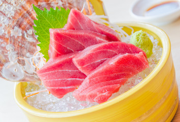 Tuna sashimi