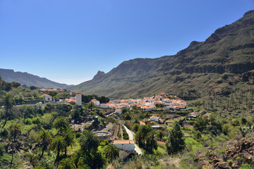 Fototapeta na wymiar Fataga, Gran Canaria