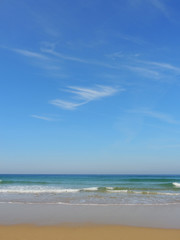 Fototapeta na wymiar einsamer Strand - lonely beach