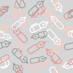 seamless background: pen