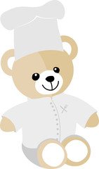 Ourson cuisinier