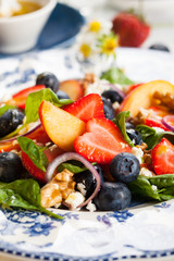 Spinach and Fruit Salad