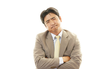 苦悩するビジネスマン