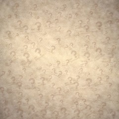 retro question sign background