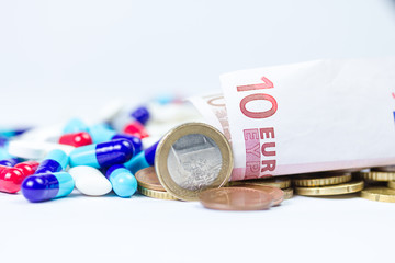 Money and pills