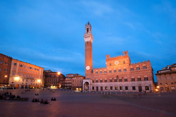 Piazza del Campo Siena Tuscany
