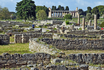 I Templi e le rovine di Paestum