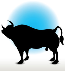 Bull Silhouette