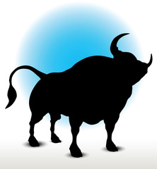Bull Silhouette