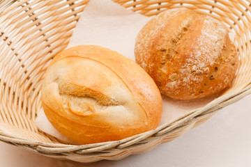 buns in the basket