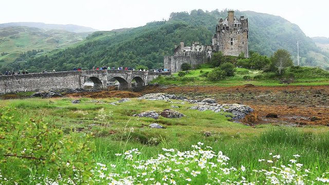 Eileen Donan Castle, one of the most beautiful in Scotland