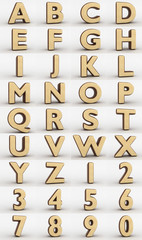 Wafer alphabet