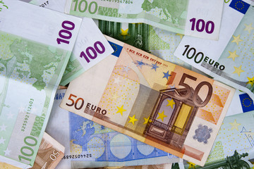 money and funds from the European currency economy