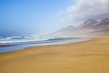Cofete beach, Fuerteventura, Canary Island