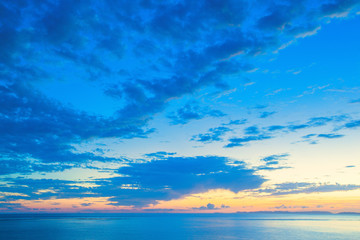Fototapeta premium Evening beach of Okinawa